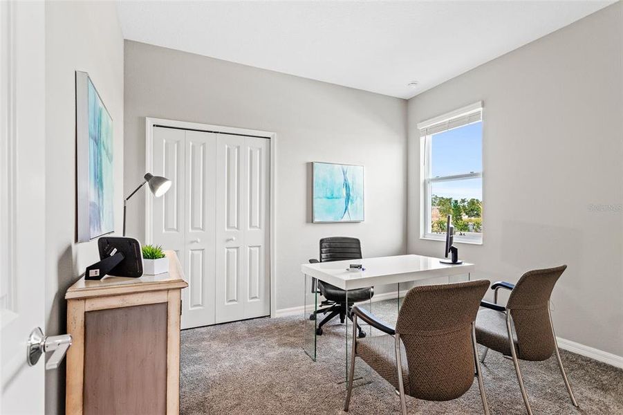 Furnished interior view inside a new home in Bridgewalk, St. Cloud (Image 21).