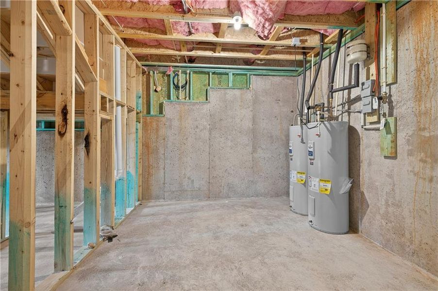 In-progress construction of a new home in , Jefferson, GA (Image 62).