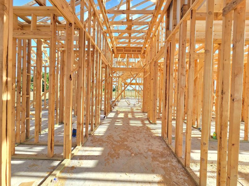 In-progress construction of a new home in , Missouri City, TX (Image 4).
