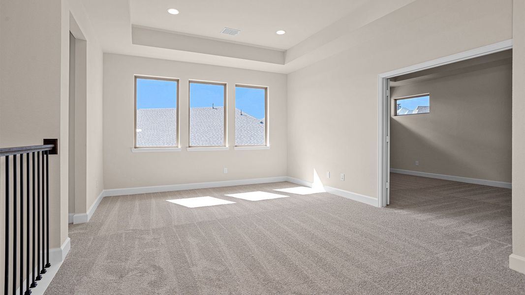 Spacious, unfurnished interior of a new home in Fulbrook On Fulshear Creek 60', Fulshear (Image 62). Spacious, unfurnished interior of a new home in Fulbrook On Fulshear Creek 60', Fulshear (Image 62).