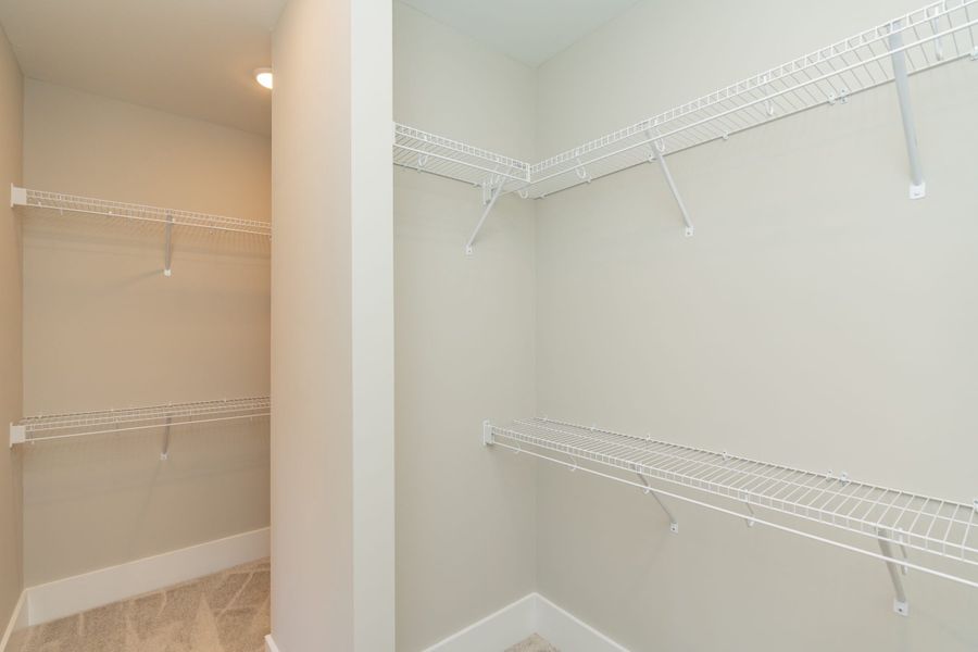 Spacious, unfurnished interior of a new home in Creekside, Cleveland (Image 37). Spacious, unfurnished interior of a new home in Creekside, Cleveland (Image 37).