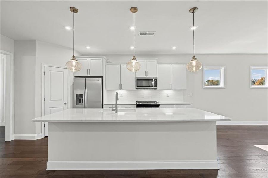 Furnished interior view inside a new home in Berkeley Mill, Cumming (Image 6).