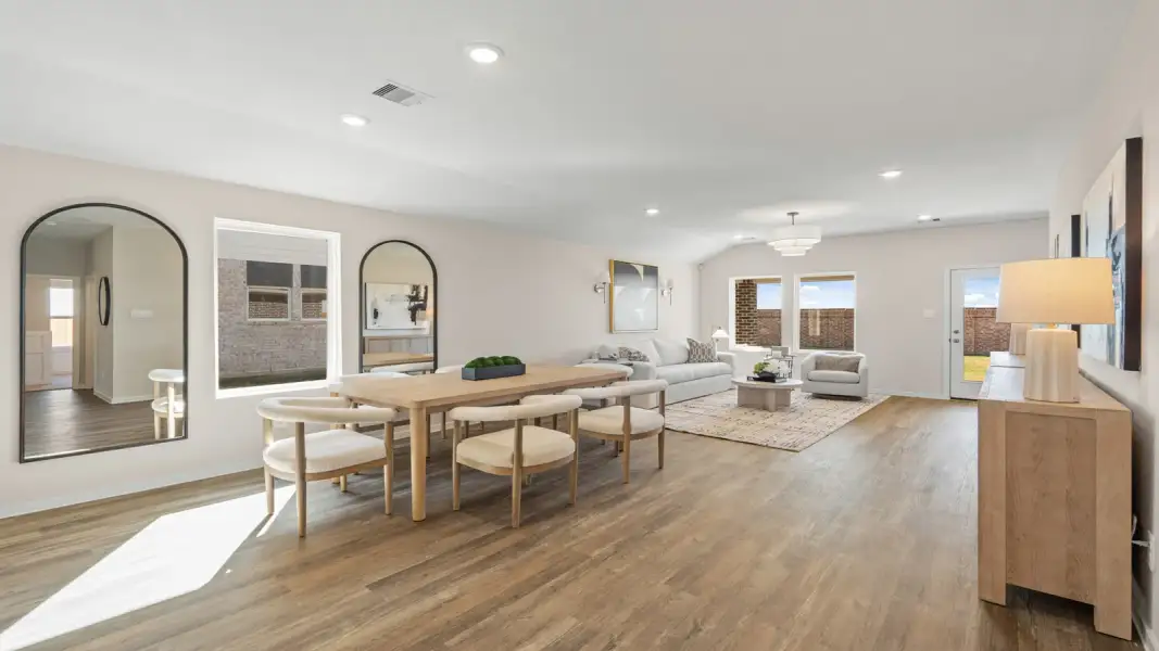 Furnished interior view inside a new home in Sunterra Lakes, Brookshire (Image 17).