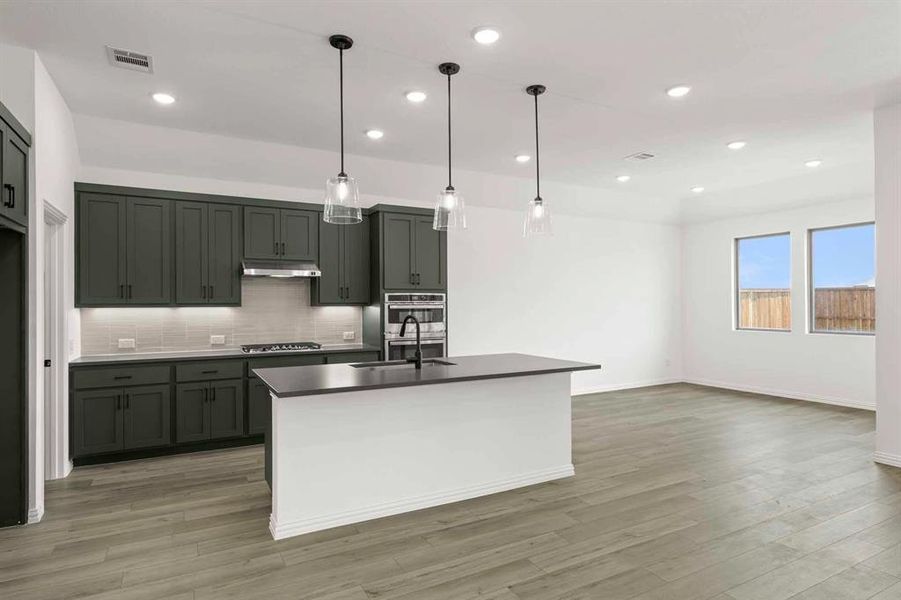 Furnished interior view inside a new home in Brookshire at Legacy Hills-60s, Celina (Image 9).