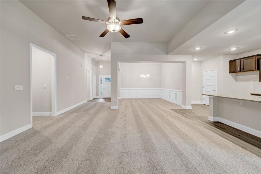 Spacious, unfurnished interior of a new home in Scarlett Place, Bowdon (Image 22).