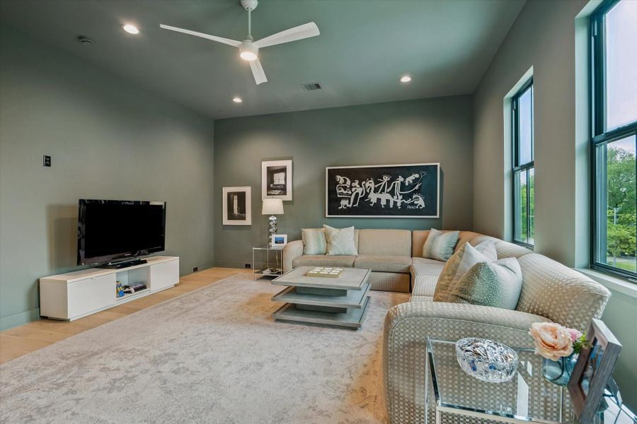 Furnished interior view inside a new home in , Houston (Image 6). Furnished interior view inside a new home in , Houston (Image 6).