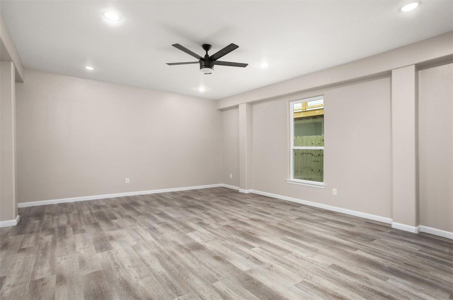 Huge second primary bedroom or guest suite (downstairs)