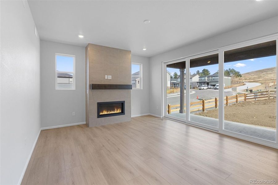 Spacious, unfurnished interior of a new home in The Manors Collection at Golden Overlook, Golden (Image 30).