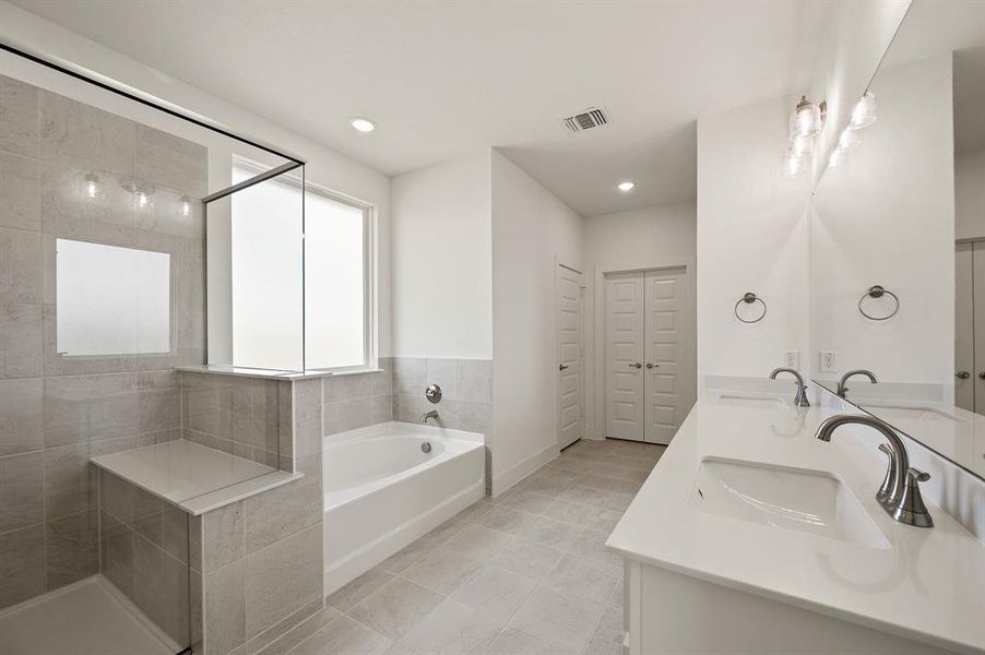 Furnished interior view inside a new home in Saddleback Estates, Boyd (Image 7).