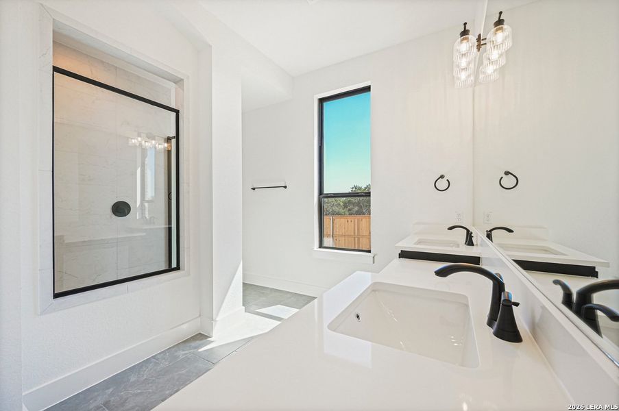 Furnished interior view inside a new home in La Cima, San Marcos (Image 9).