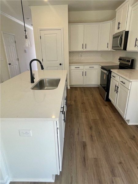 Furnished interior view inside a new home in Springwood Grove, Central (Image 7).