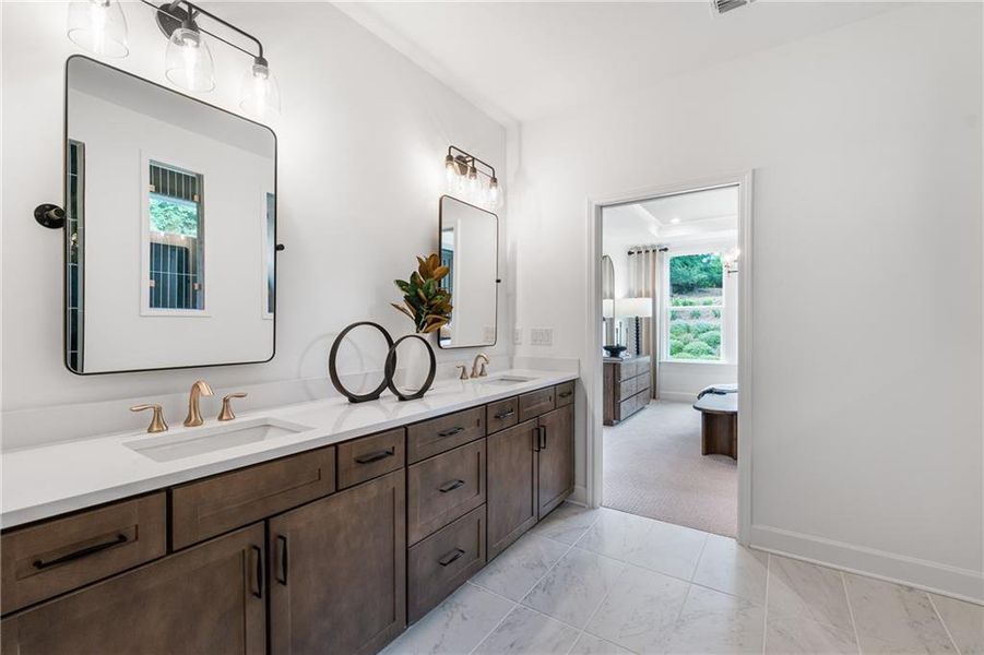 Furnished interior view inside a new home in Del Webb at Lake Oconee, Greensboro (Image 21).