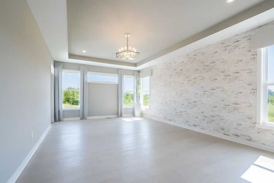 Spacious, unfurnished interior of a new home in Woodberry, Canton (Image 17).