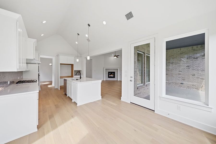 Furnished interior view inside a new home in Solterra Texas, Mesquite (Image 10).