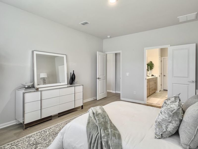 Furnished interior view inside a new home in The Groves of Berkeley, Moncks Corner (Image 58).