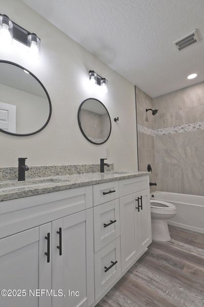 Furnished interior view inside a new home in , Jacksonville (Image 9). Furnished interior view inside a new home in , Jacksonville (Image 9).