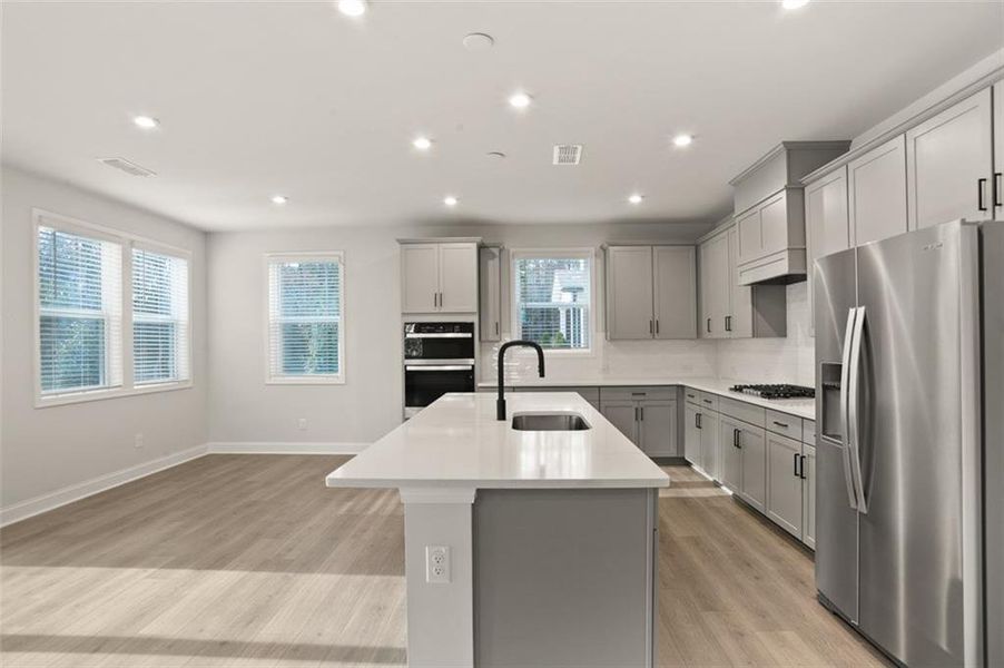 Furnished interior view inside a new home in Hillside Manor, Powder Springs (Image 19).