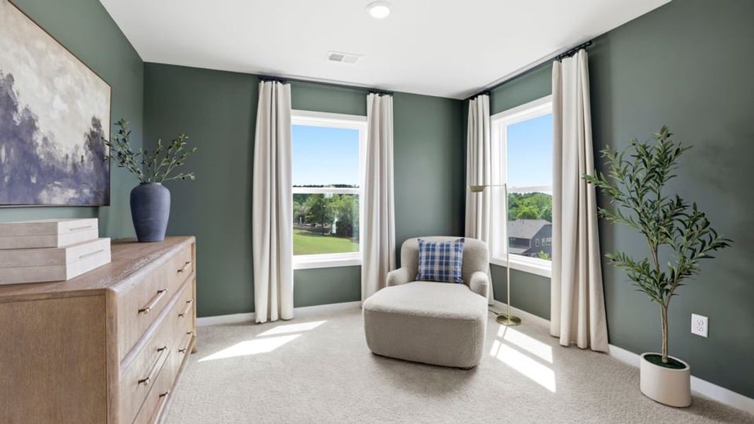 Furnished interior view inside a new home in Harrison Valley, Simpsonville (Image 30).