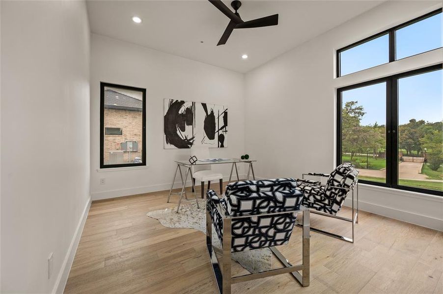 Furnished interior view inside a new home in , Southlake (Image 33).