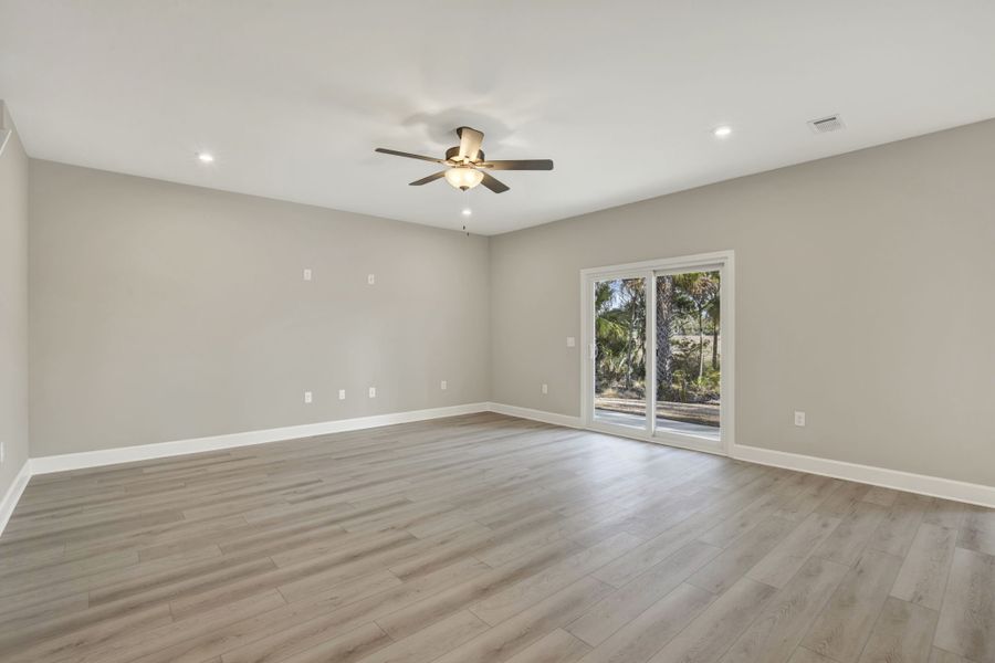 Hudson Plan Living Room | Spacious Great Room Design