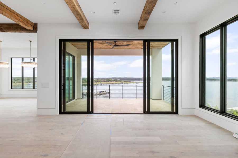 Exterior details and patio area of a home in , Lakeway (Image 23).