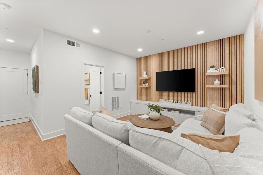 Furnished interior view inside a new home in , Marietta (Image 6).