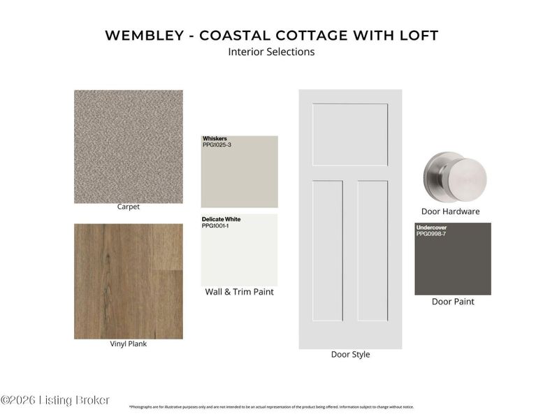 Sample of building materials used in homes in Windcrest Farms, Louisville (Image 4).