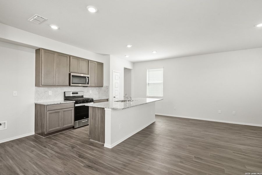 Furnished interior view inside a new home in Blue Ridge Ranch, San Antonio (Image 13).