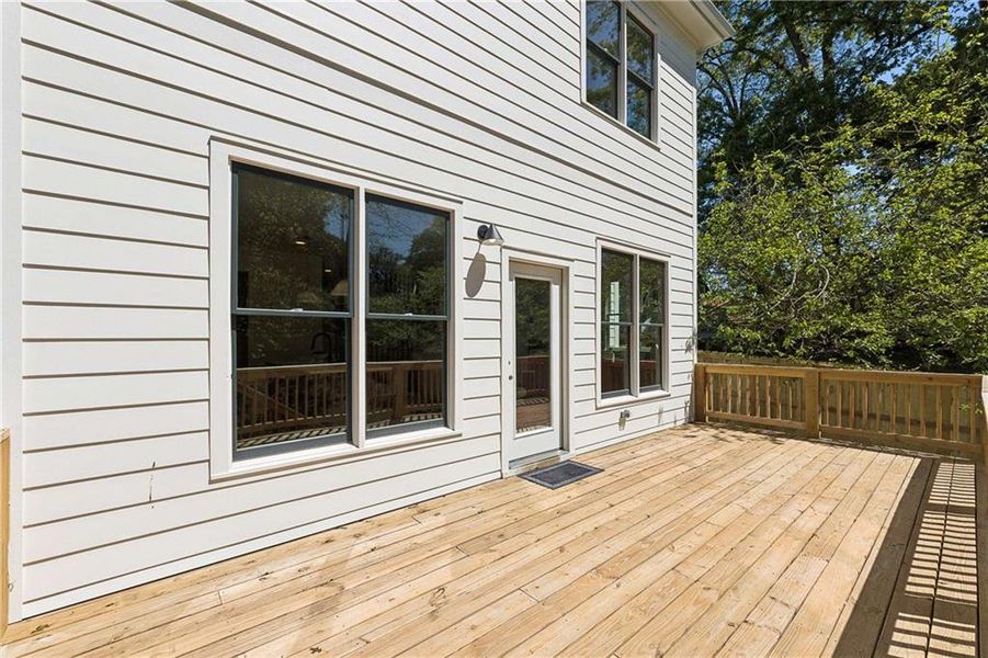 Exterior details and patio area of a home in , Atlanta (Image 39). Exterior details and patio area of a home in , Atlanta (Image 39).