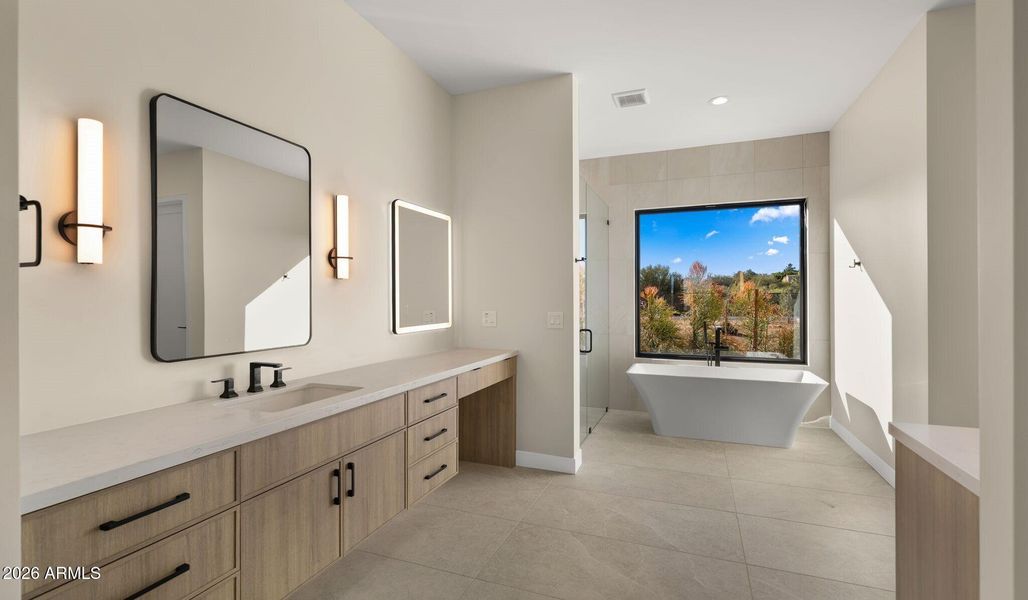 Spa-Like Primary Bathroom