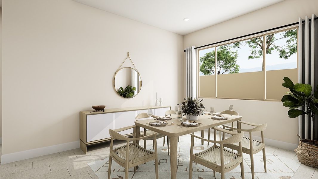 Representative furnished interior of a home built from the Rosemary Plan 40-2 by Tri Pointe Homes in Soleo, San Tan Valley (Image 6).