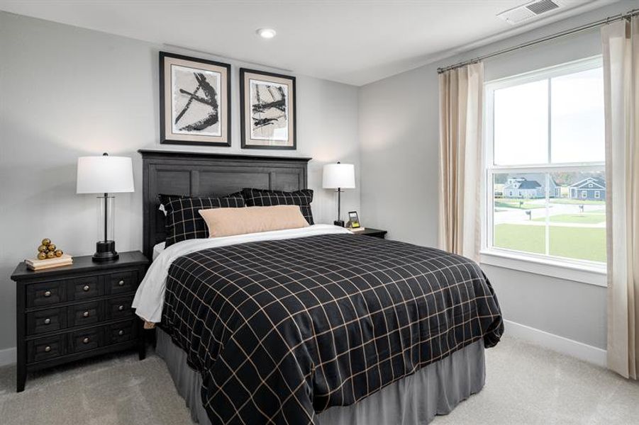 Representative furnished interior of a home built from the Bramante 2 Story by Ryan Homes in Berkeley, Spartanburg (Image 20).