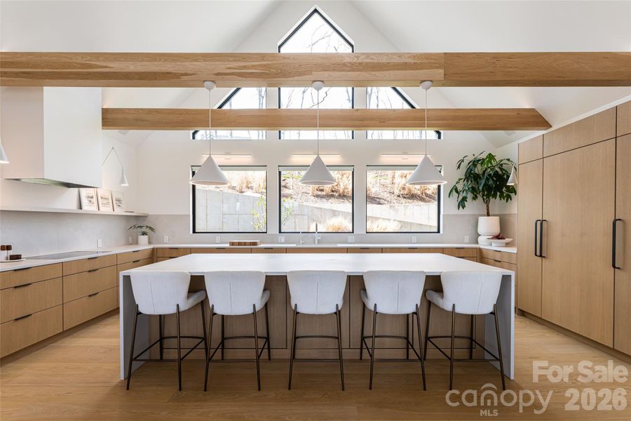 Furnished interior view inside a new home in , Asheville (Image 17).