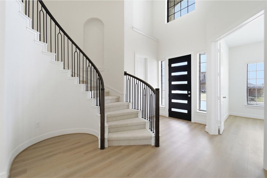 Spacious, unfurnished interior of a new home in Sunfield, Buda (Image 19). Spacious, unfurnished interior of a new home in Sunfield, Buda (Image 19).