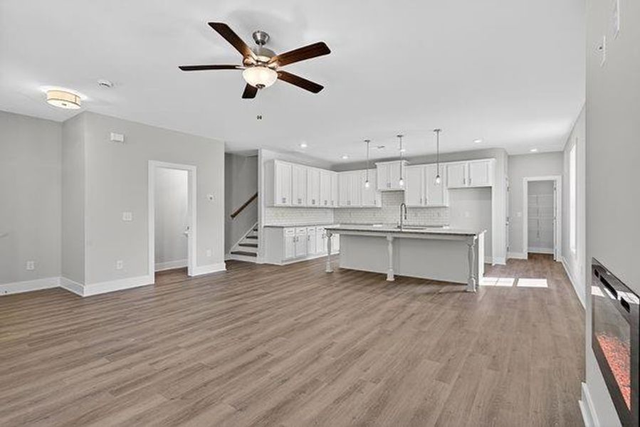 Spacious, unfurnished interior of a new home in The Park at Gainesville Township, Gainesville (Image 30).