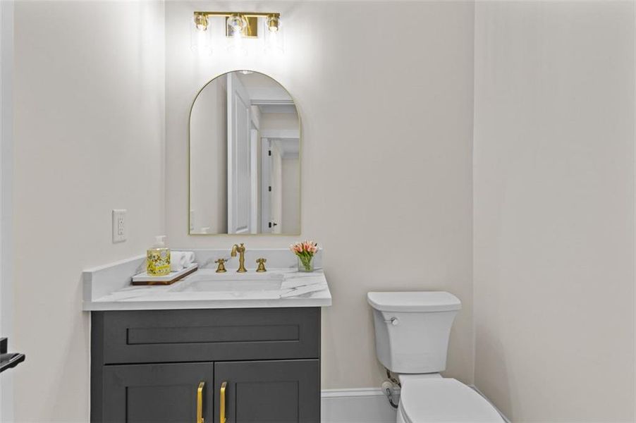 Furnished interior view inside a new home in , Winder (Image 44).