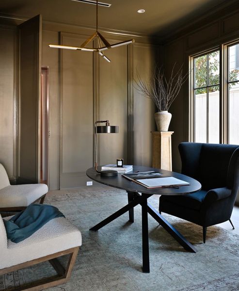 Furnished interior view inside a new home in , Houston (Image 15).