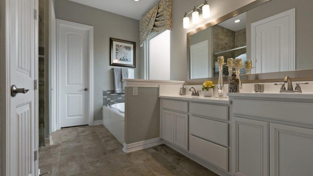 Representative furnished interior of a home built from the Artesia by CastleRock Communities in Solterra, Mesquite (Image 12).