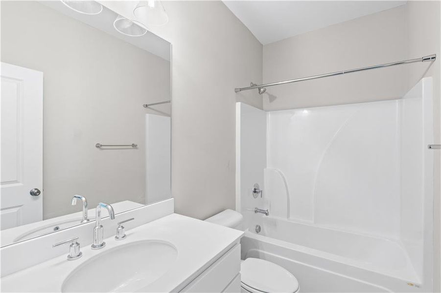 Furnished interior view inside a new home in , Atlanta (Image 7).