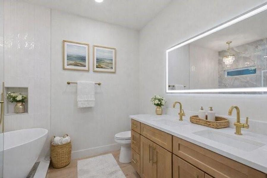 Furnished interior view inside a new home in , Ellijay (Image 5).