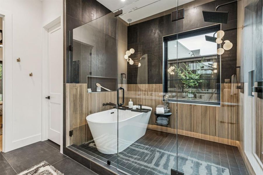 Furnished interior view inside a new home in , Dallas (Image 34). Furnished interior view inside a new home in , Dallas (Image 34).