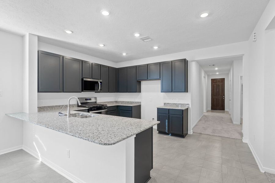 Furnished interior view inside a new home in Mustang Ridge, Magnolia (Image 4).