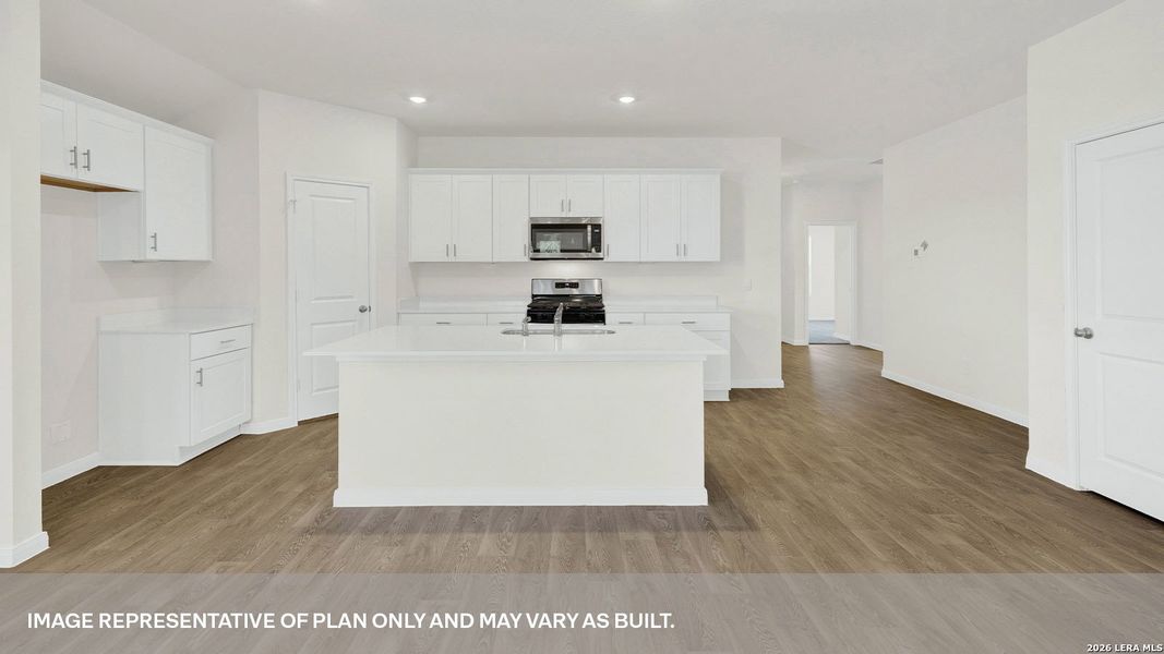 Furnished interior view inside a new home in Paramount, Kyle (Image 7).