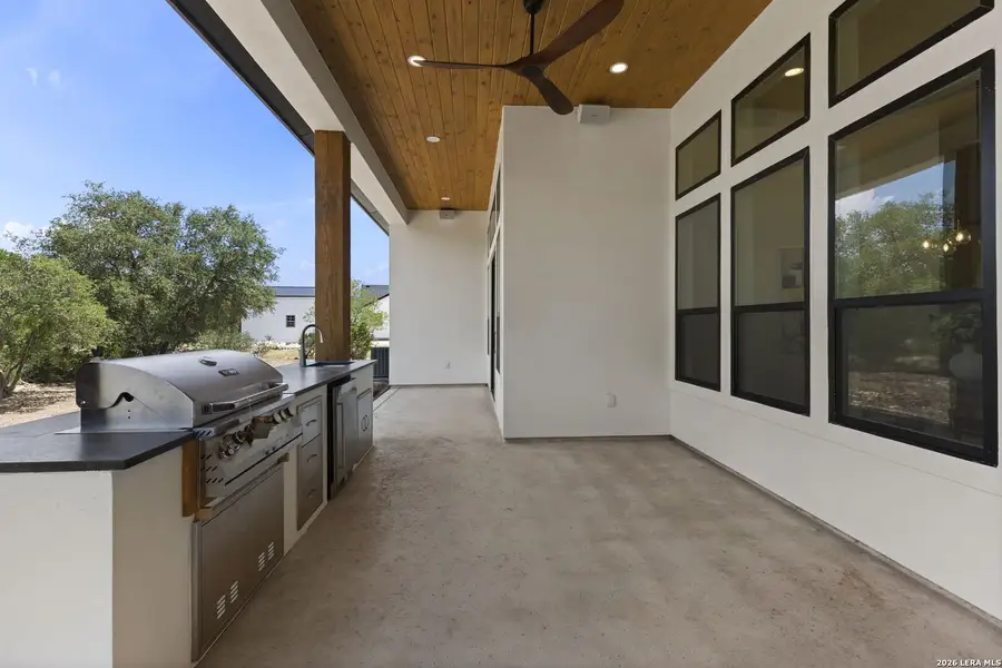Exterior details and patio area of a home in , Bandera (Image 4). Exterior details and patio area of a home in , Bandera (Image 4).