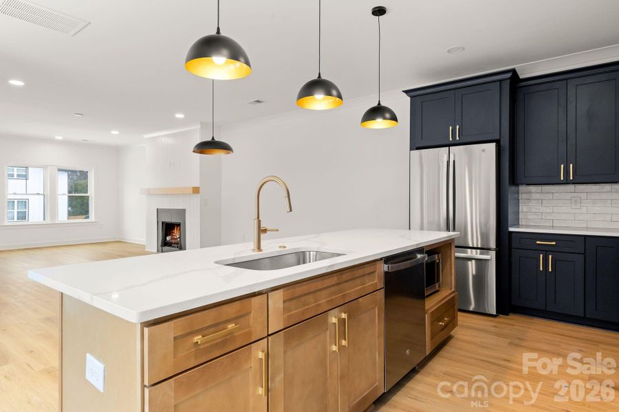 Furnished interior view inside a new home in , Charlotte (Image 33).