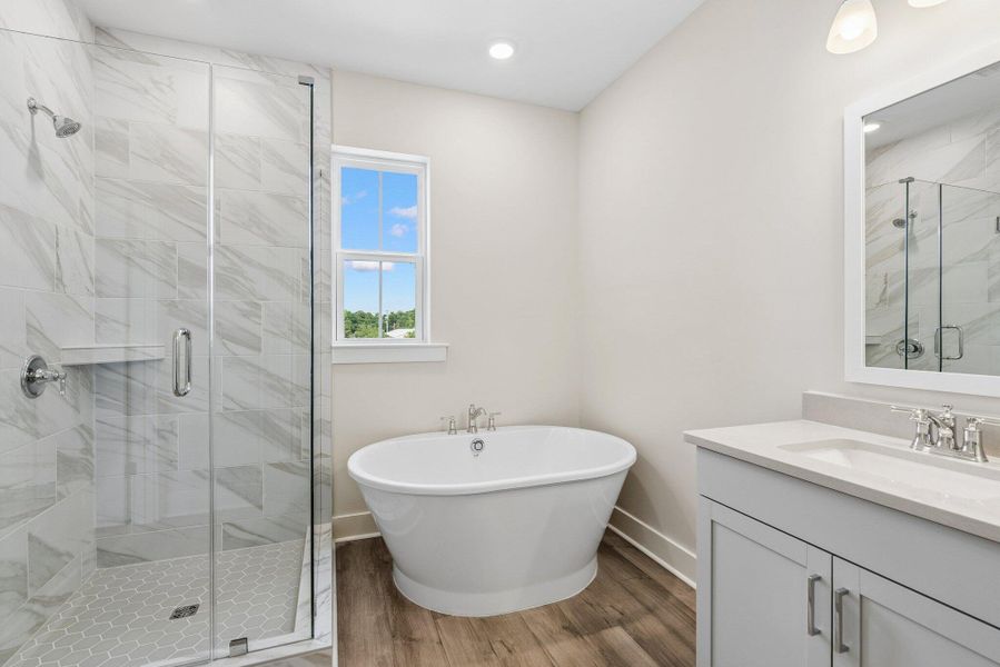 Furnished interior view inside a new home in , Charleston (Image 8).