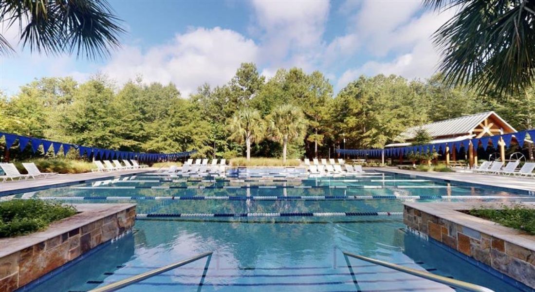 Forest Island-Fitness Pool