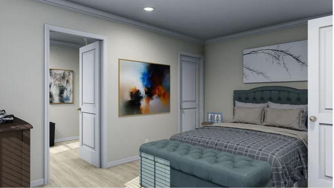 Furnished interior view inside a new home in , North Charleston (Image 8).