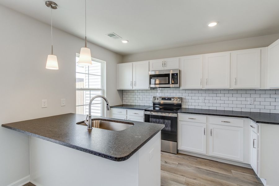 Furnished interior view inside a new home in Astoria, Columbia (Image 7).