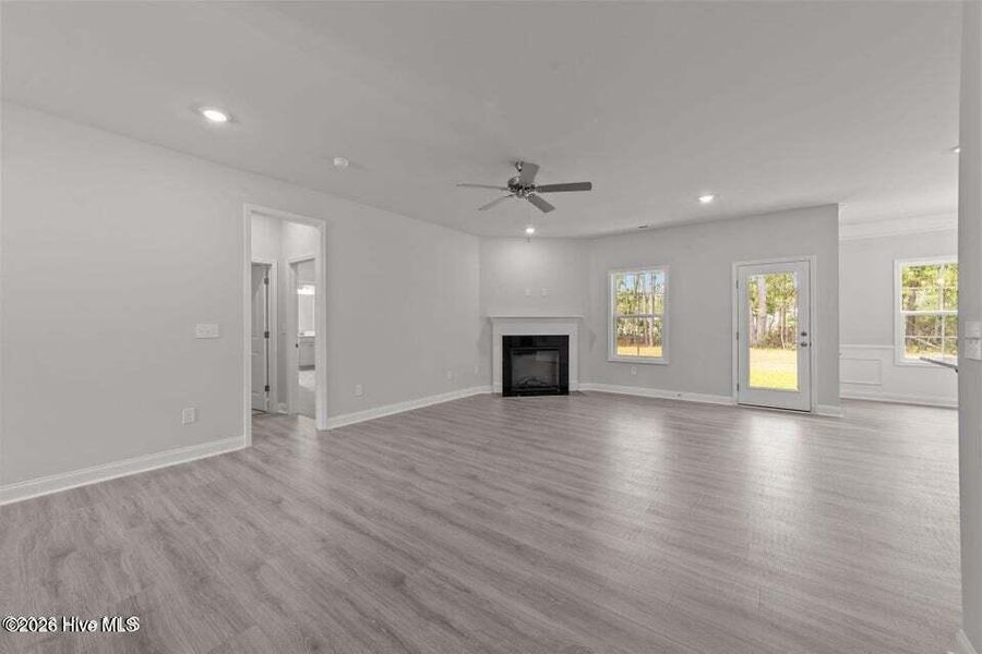 Spacious, unfurnished interior of a new home in East Lake, Leland (Image 9). Spacious, unfurnished interior of a new home in East Lake, Leland (Image 9).